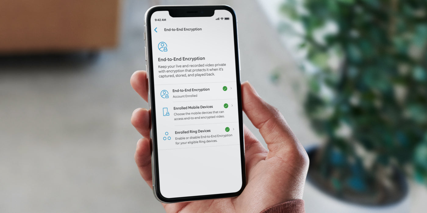 Ring Announces International Availability of Video End-to-End Encryption.