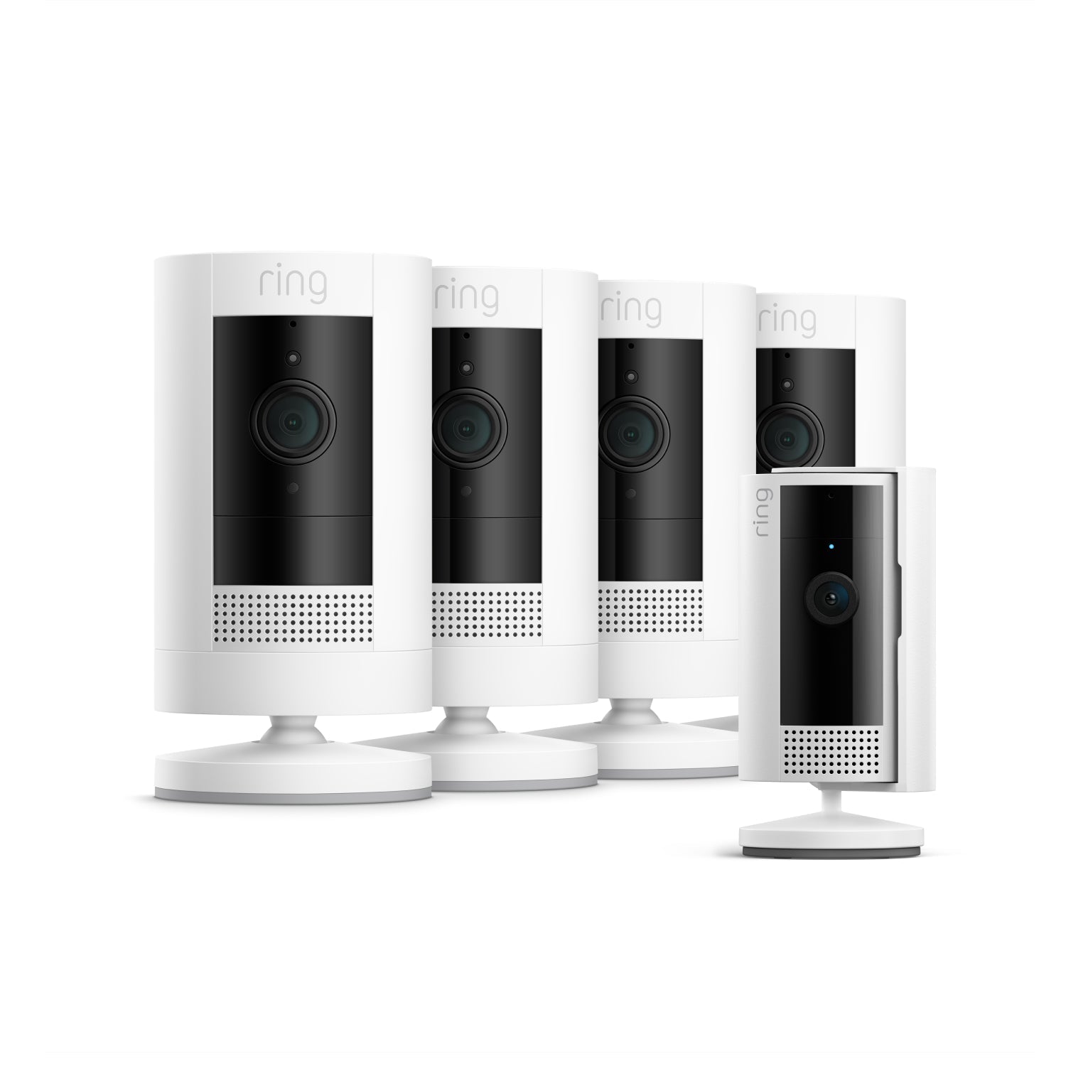 4-pack Outdoor Camera Battery + Indoor Camera (2nd Gen