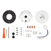 White:Hardwired Kit (Spotlight Cam Wired)