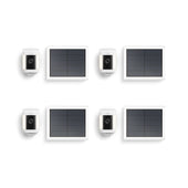 White:4-Pack Spotlight Cam Plus Solar