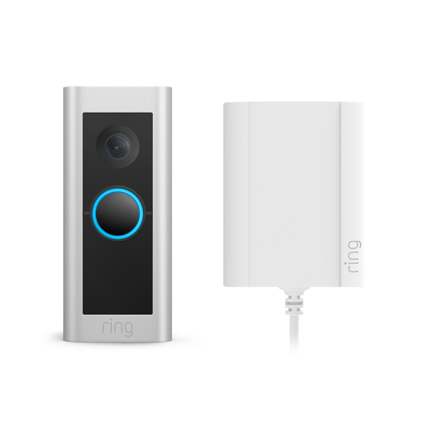 Wired Video Doorbell Pro Plug-in (Formerly Video Doorbell Pro 2 with Plug-in Adapter)