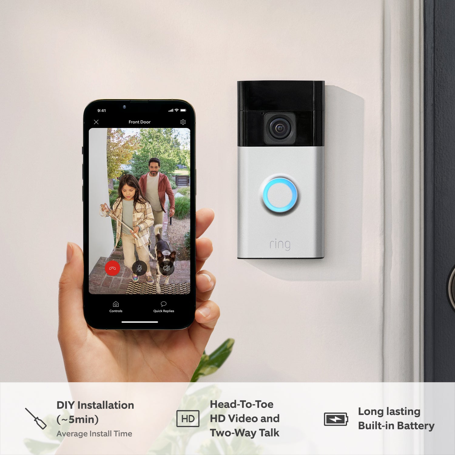 Ring sales video doorbell app for android