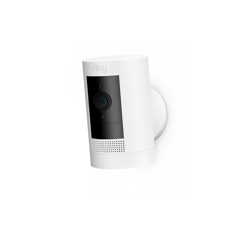White:Outdoor Security Camera | Stick Up Cam Battery
