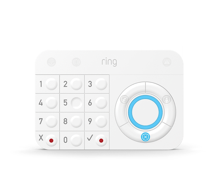 White:Alarm Keypad (1st Gen)