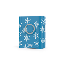 Snowflakes:Holiday Interchangeable Faceplate (Video Doorbell 3, Video Doorbell 3 Plus, Video Doorbell 4, Battery Video Doorbell Plus, Battery Video Doorbell Pro)