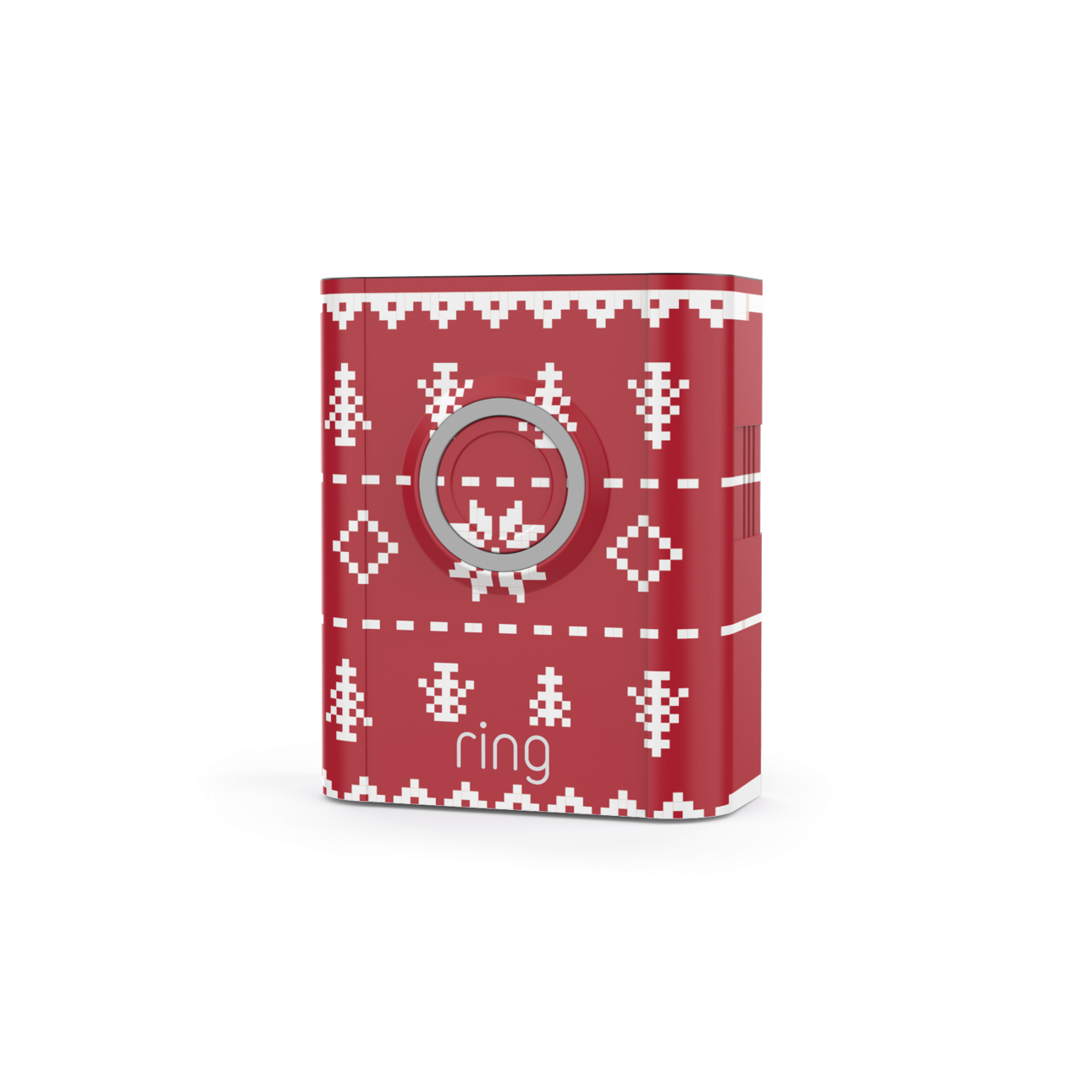 Wintertime:Holiday Interchangeable Faceplate (Video Doorbell 3, Video Doorbell 3 Plus, Video Doorbell 4, Battery Video Doorbell Plus, Battery Video Doorbell Pro)