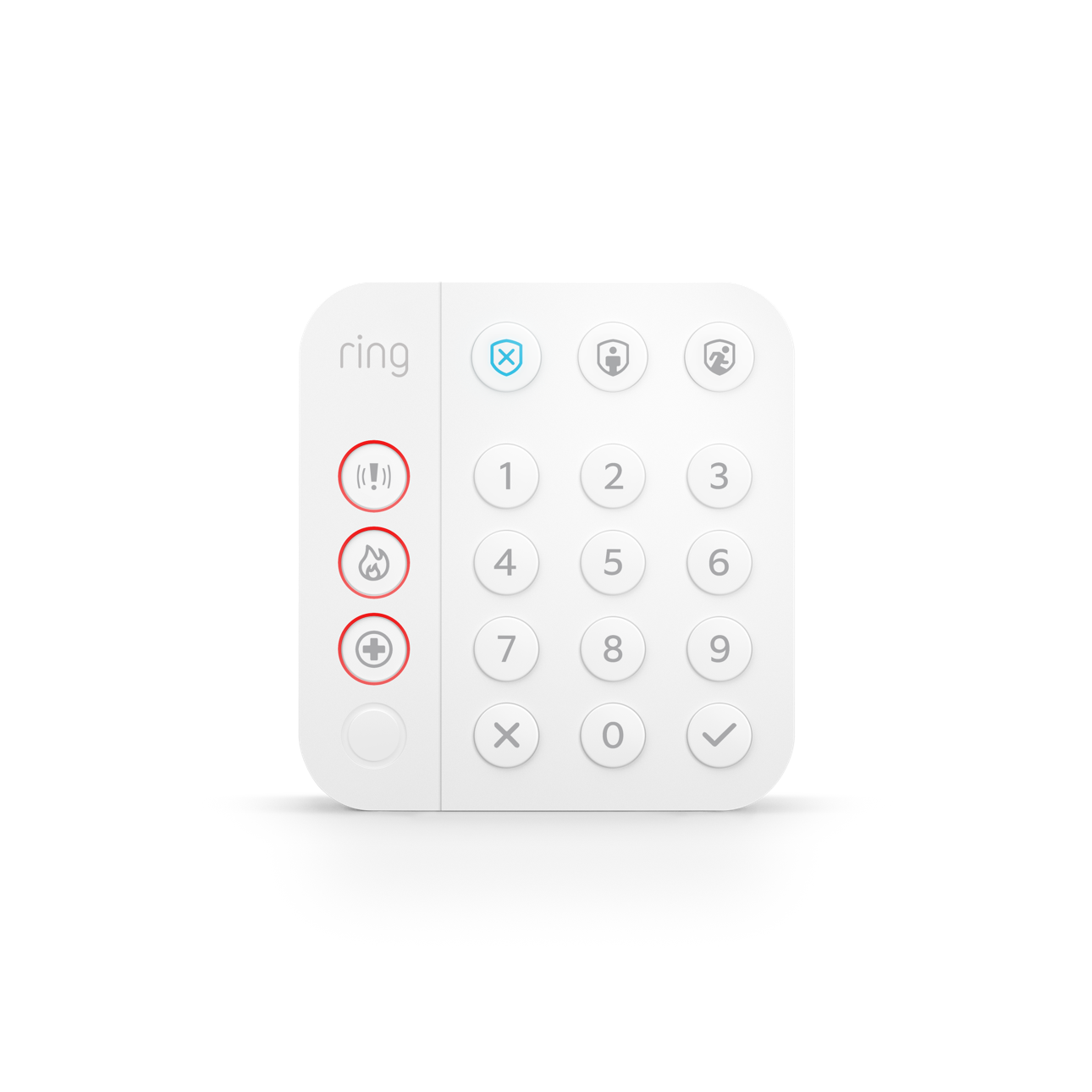 White:Alarm Keypad (2nd Gen)