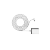 White:Indoor/Outdoor Power Adapter Barrel Plug