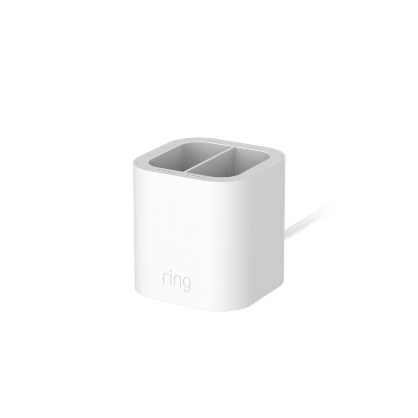 White:Charging Station (Quick Release Battery Pack)