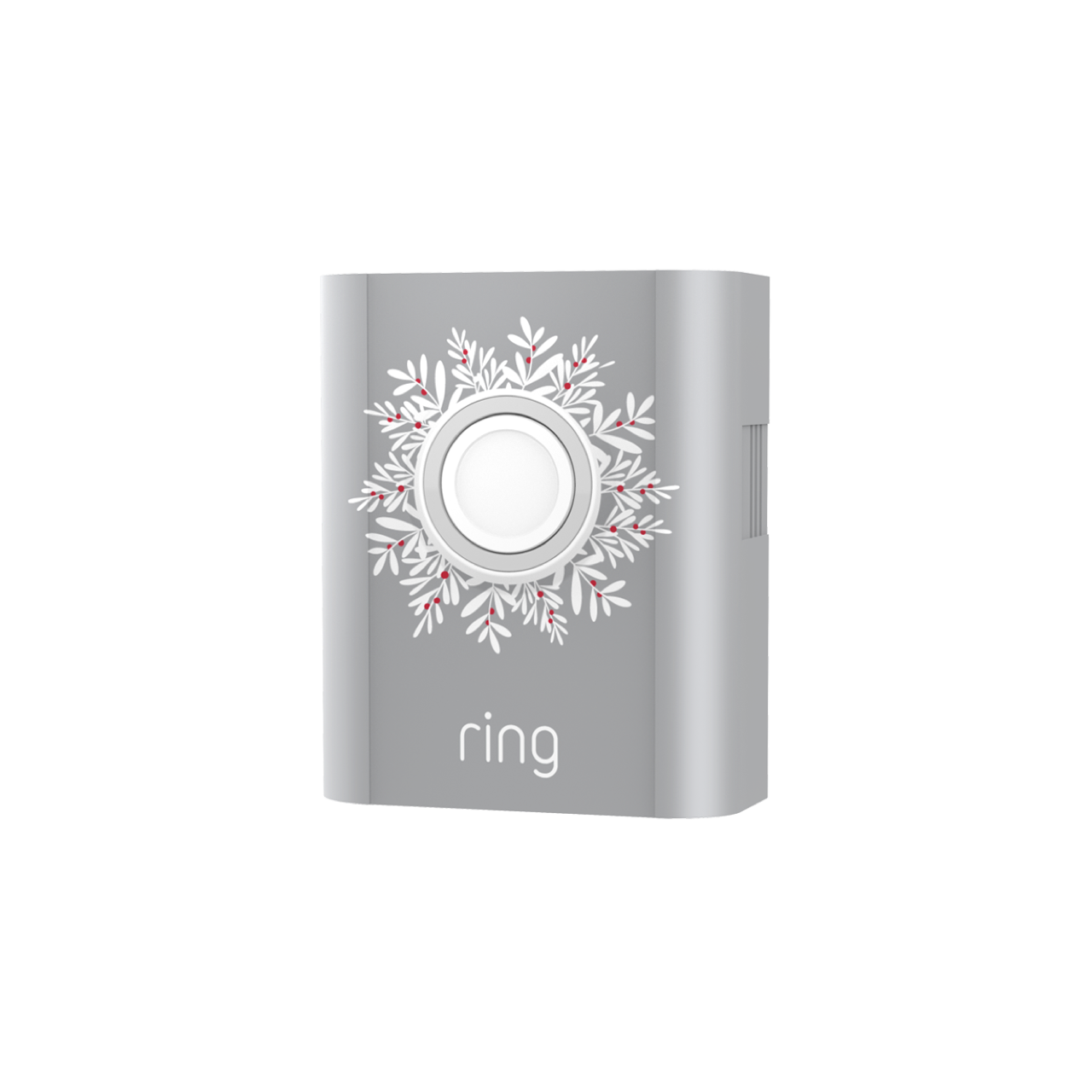 Christmas Wreath:Holiday Interchangeable Faceplate (Video Doorbell 3, Video Doorbell 3 Plus, Video Doorbell 4, Battery Video Doorbell Plus, Battery Video Doorbell Pro)