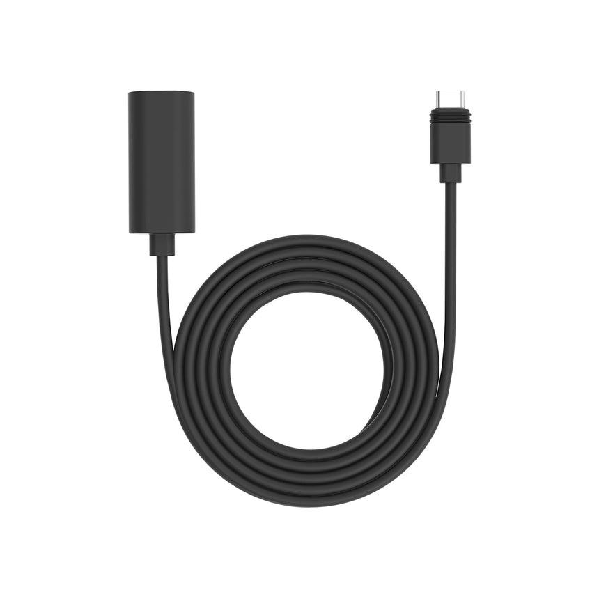 Black:3m. USB-C Extension Cable (USB-C Solar Panels)
