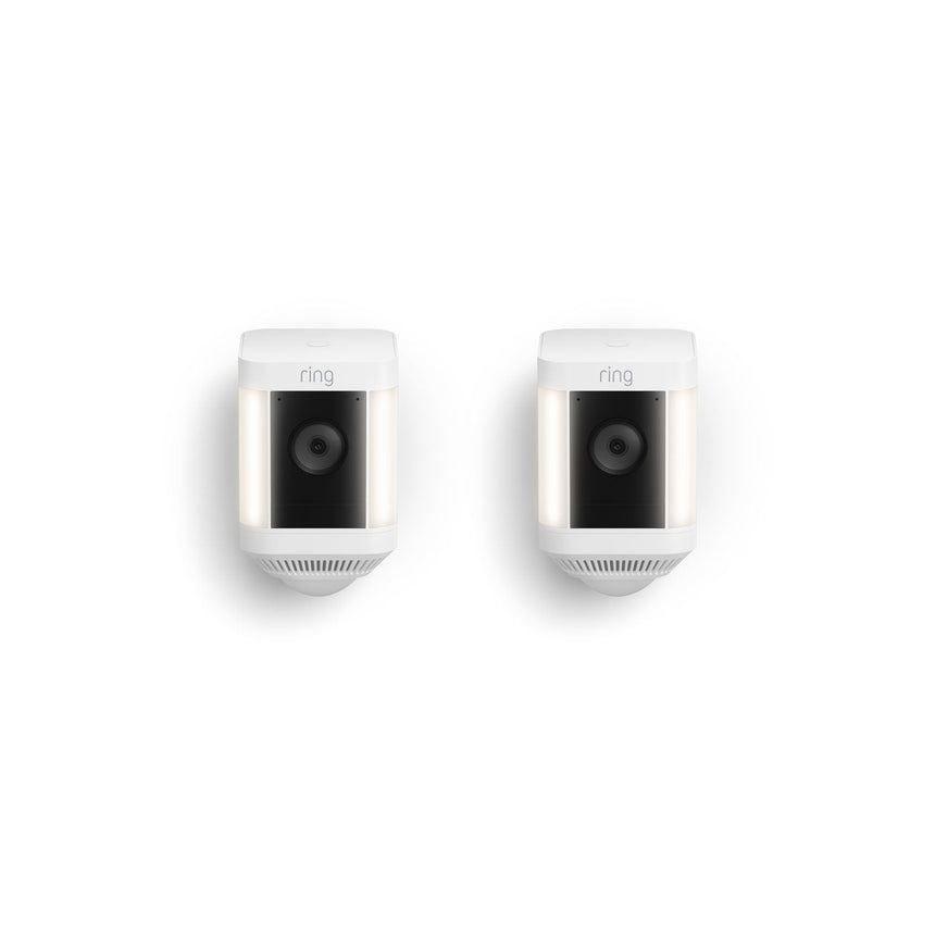 White:2-Pack Spotlight Cam Plus Battery