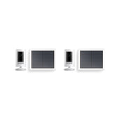 White:2-Pack Outdoor Security Camera | Stick Up Cam Solar