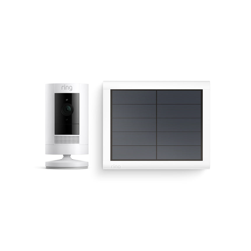 White:Outdoor Security Camera | Stick Up Cam Solar
