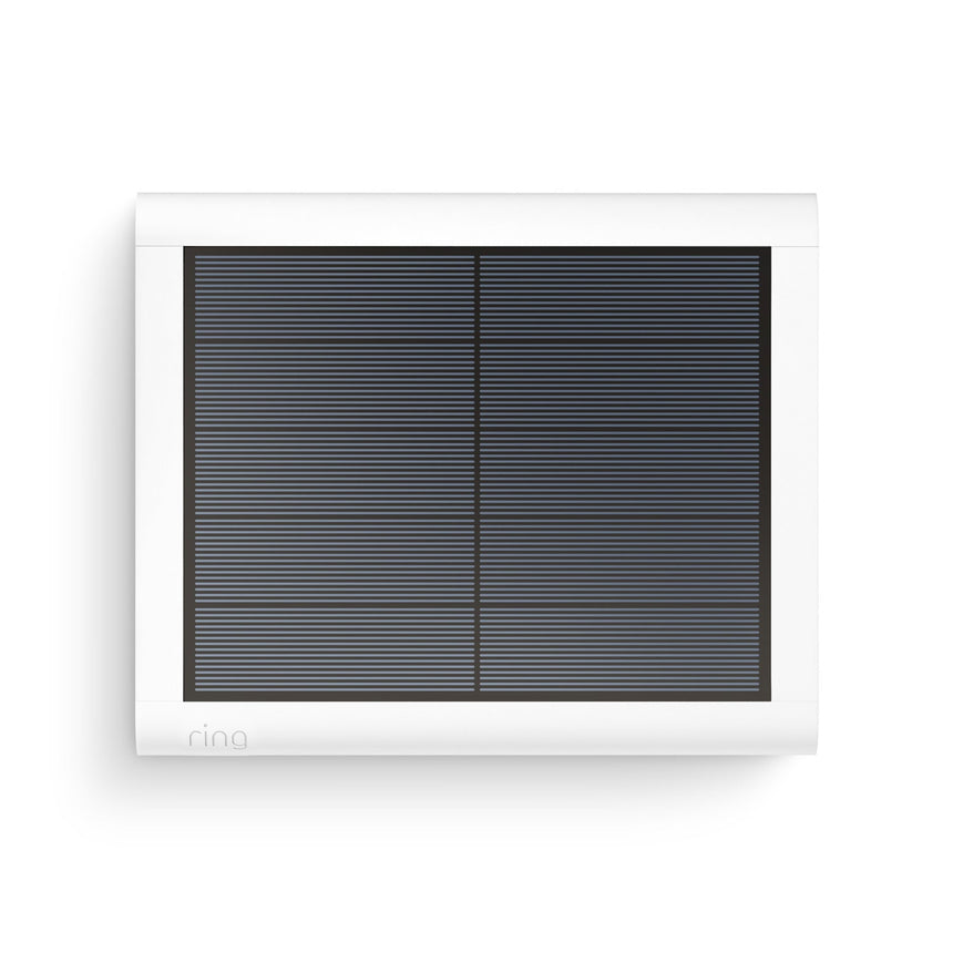 White:Solar Panel USB-C (Stick Up Cam, Stick Up Cam Pro,Spotlight Cam Plus, Spotlight Cam Pro, Alarm Outdoor Siren)