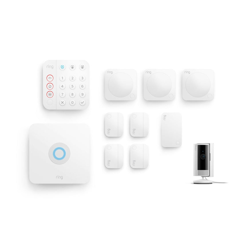 White:Alarm + Indoor Camera 2nd Gen Pack - L