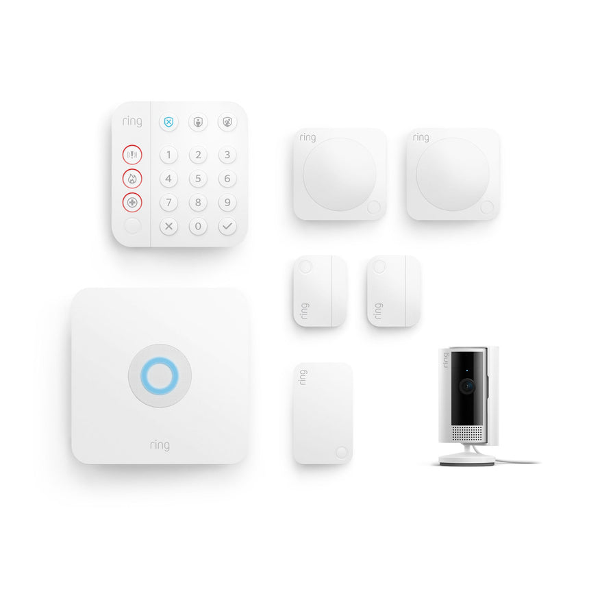 White:Alarm + Indoor Camera 2nd Gen Pack - M