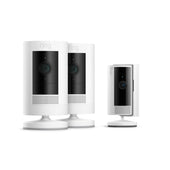 White:2-pack Outdoor Camera Battery + Indoor Camera (2nd Gen) (Stick Up Cam + Indoor Camera)
