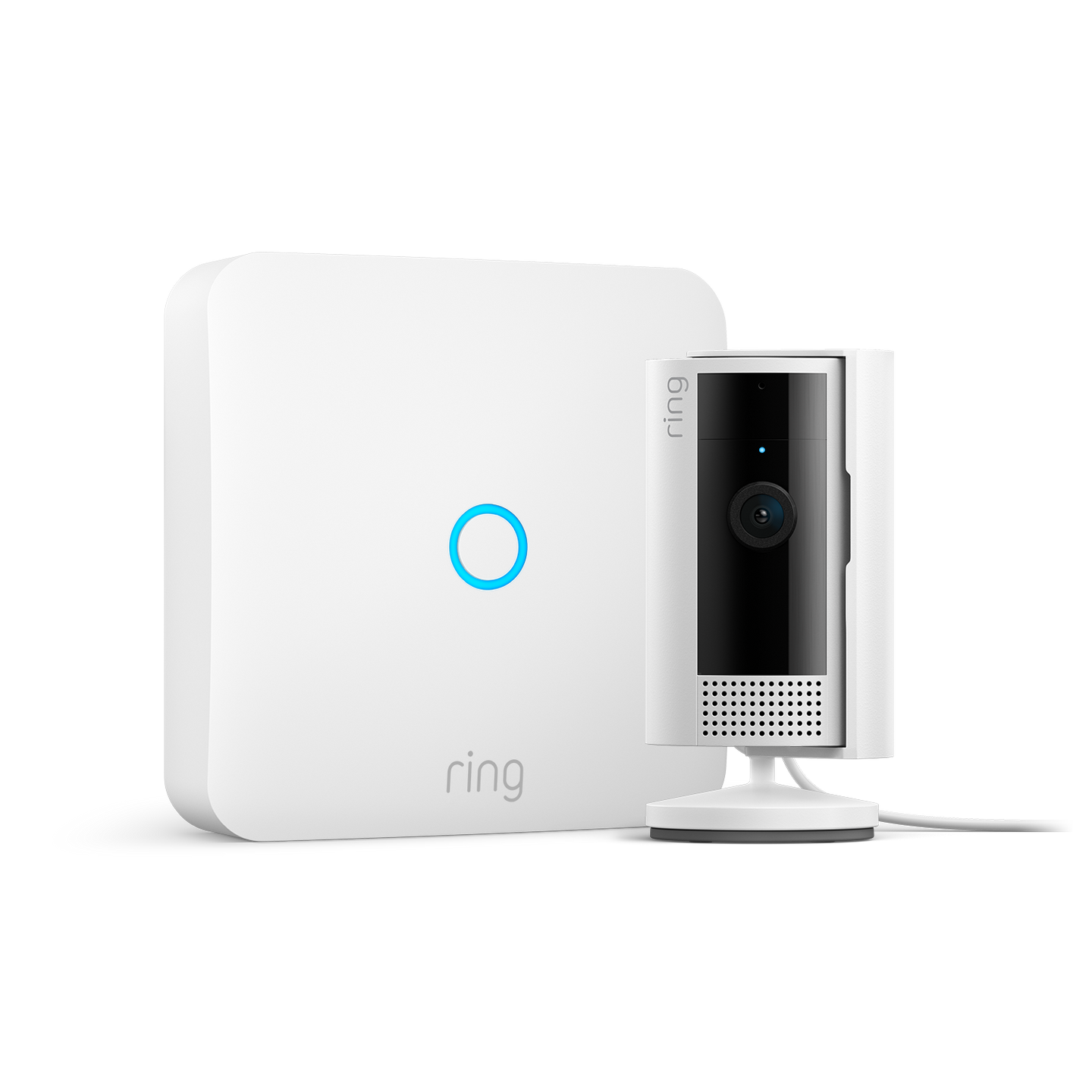White:Ring Intercom + Indoor Camera (2nd Gen)