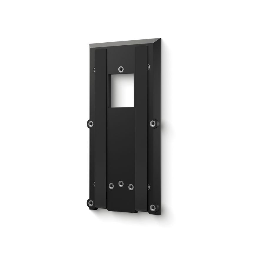Black:No-Drill Mount for Battery Video Doorbells (Video Doorbell (2nd Gen), Video Doorbell 3, Video Doorbell 3 Plus, Video Doorbell 4, Battery Video Doorbell, Battery Video Doorbell Plus, and Battery Video Doorbell Pro)